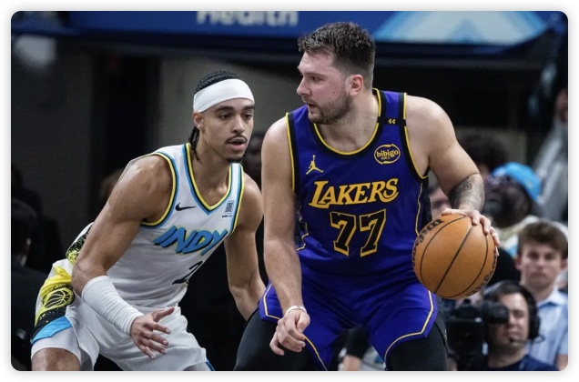 老詹补篮绝杀东契奇34分 哈利18助攻湖人险胜步行者